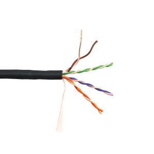 LANMASTER UTP cord cable, 4x2, cat. 5E, 350 MHz, LSZH, 305 m